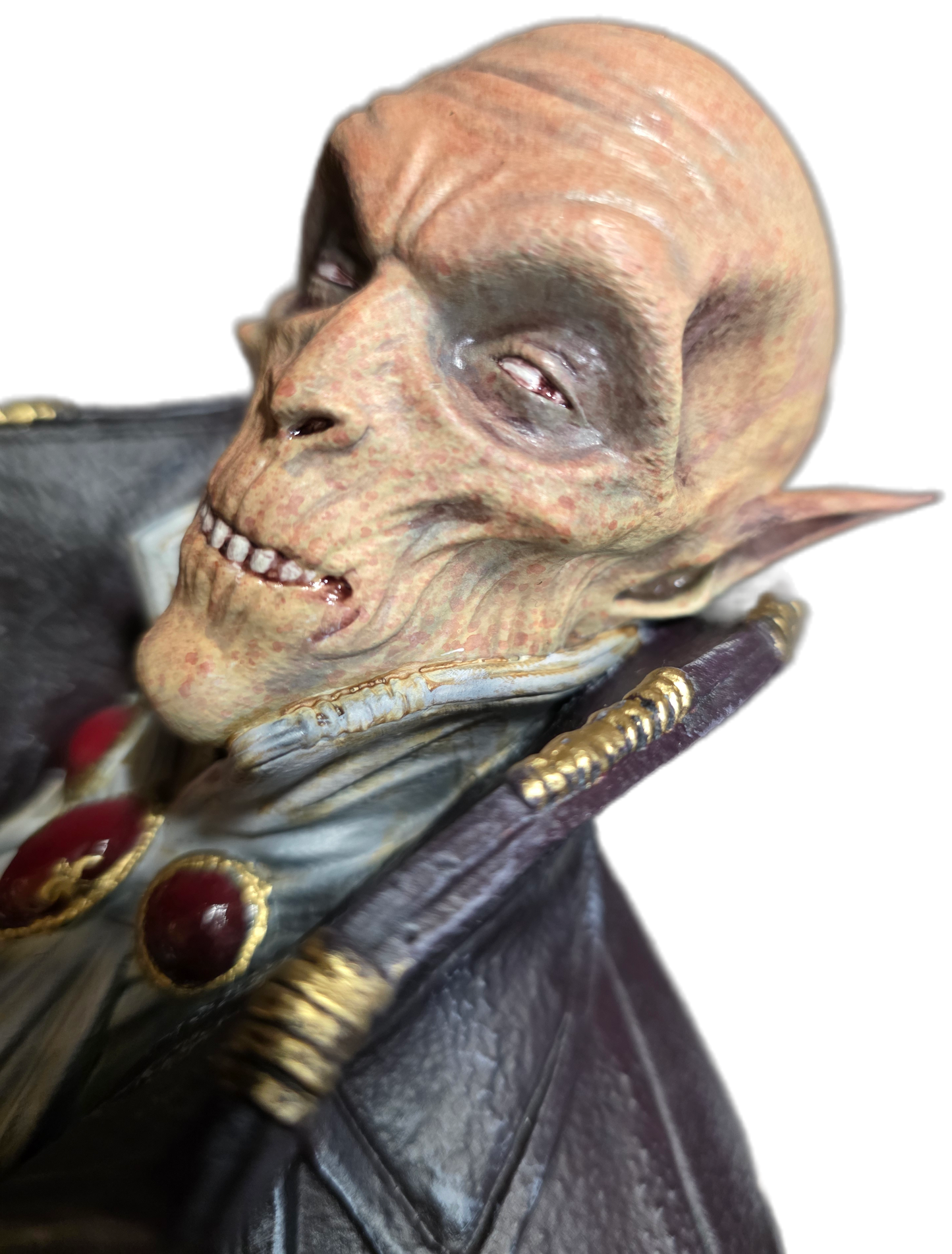 Nosferatu Bust Statue – Hand-Painted Horror Collectible by Face Off Artist