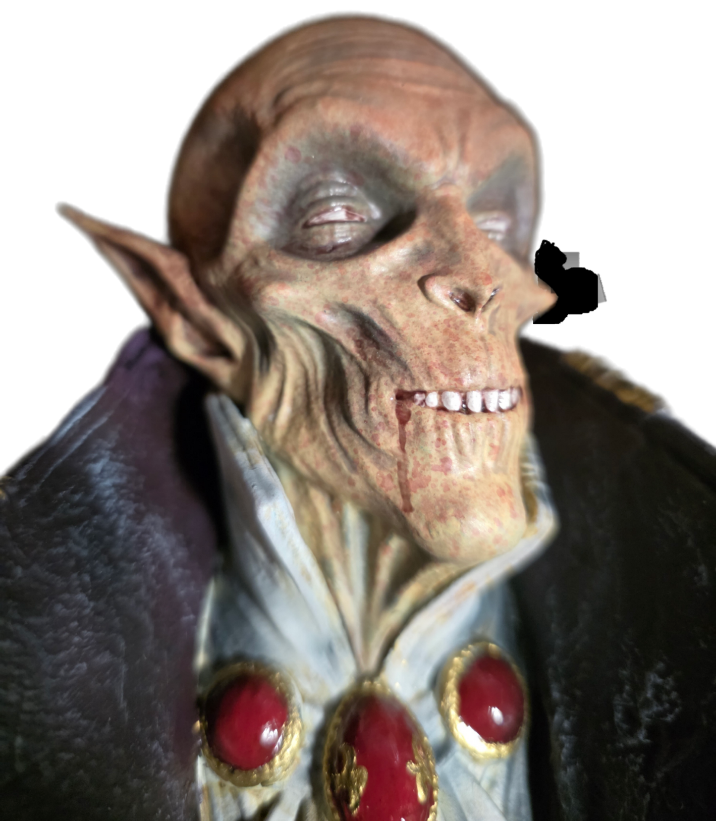 Nosferatu Bust Statue – Hand-Painted Horror Collectible by Face Off Artist