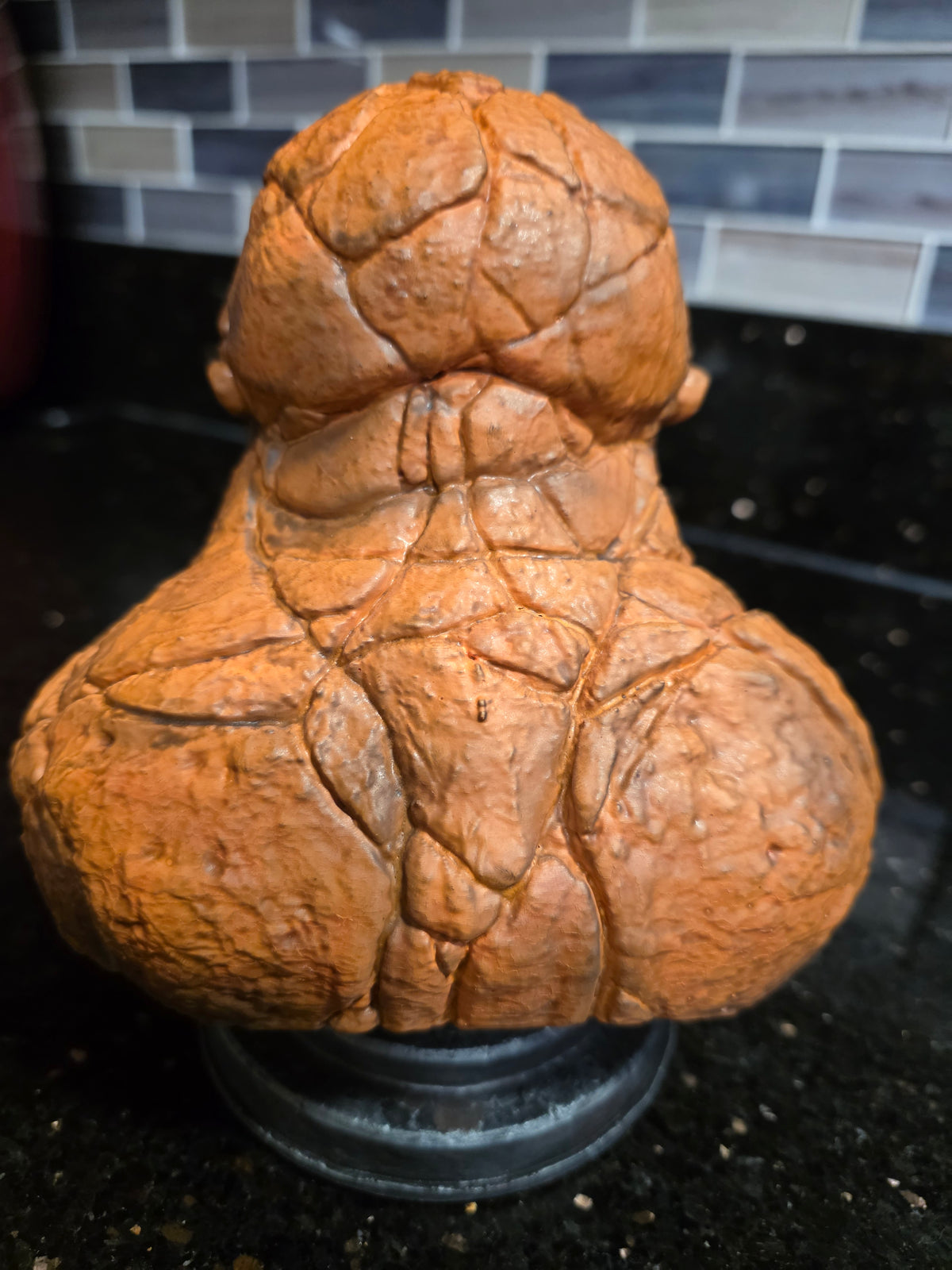 The Thing Bust Statue – Hand-Painted Collectible from Fantastic Four | Artist-Finished Display Piece