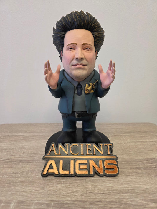 Giorgio Tsoukalos from Ancient Aliens - Horror Gnome
