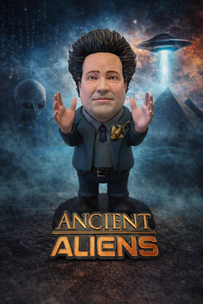 Giorgio Tsoukalos from Ancient Aliens - Horror Gnome