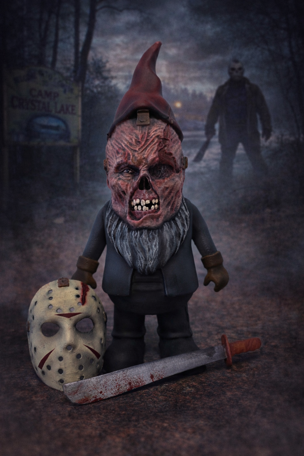 Jason Voorhees from Friday the 13th - Horror Gnome