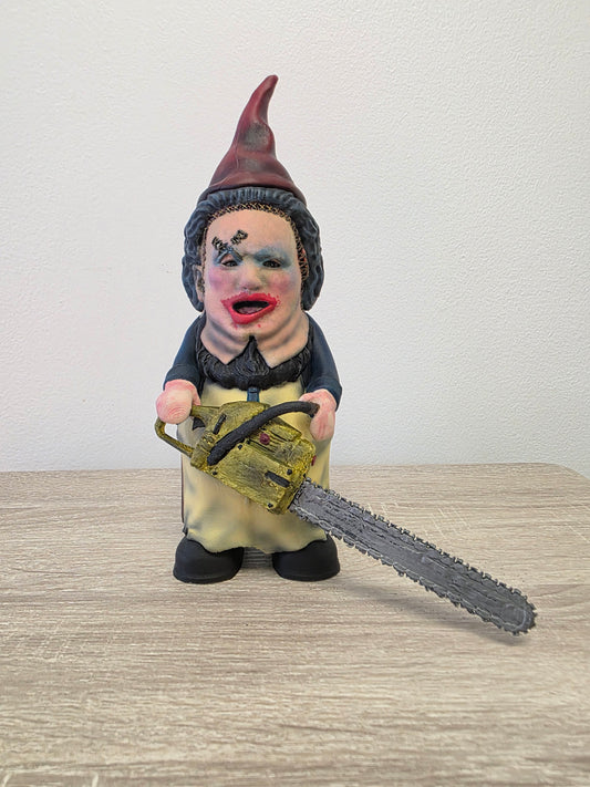 Leatherface from Texas Chainsaw Massacre - Horror Gnome
