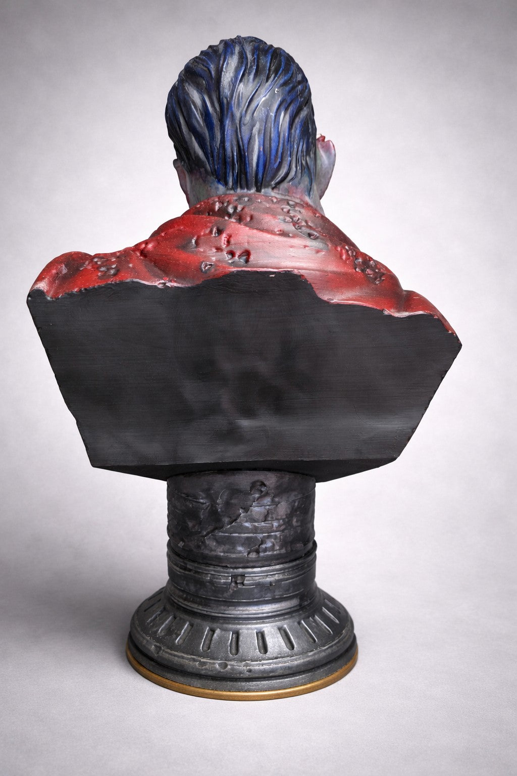 Zombie Superman — One-of-a-Kind Horror Art Statue - Artistic Ape Studio